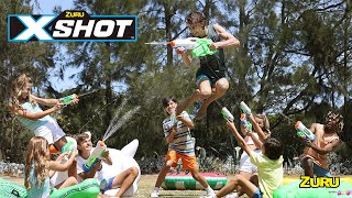 The battle's on with XShot Water's epic blasters!