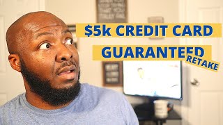 Guaranteed Approval $5k Credit Card to Build Credit Fast | The Retake