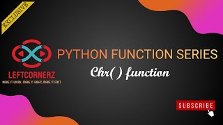 Chr function in python