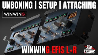 WINWING EFIS (L+R) | Hardware/Software Setup \u0026 Unboxing |  Connecting to FCU | MSFS/X-Plane/DCS