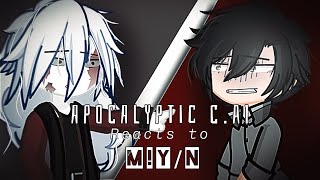 Apocalyptic C.AI reacts to M!Y/N || SPECIAL EXTRA || 6/5 || Speed 2x || By: ʏᴏᴜʀʟᴏᴄᴀʟsᴛʀᴀɴɢᴇʀ