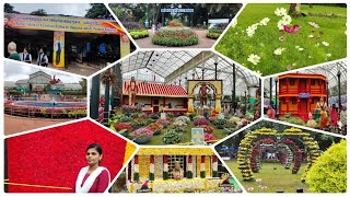 Bangalore National botanical garden Lalbagh park 🌷💐🌹flowers show 2022 in Bangalore  / Lalbagh park