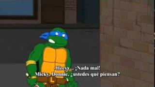 The TMNT Use Their Weapons for the First Time.mp4