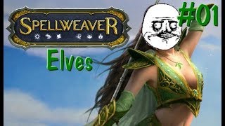 Spellweaver Ranked #55 Elves part 1 (English / Facecam)