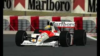 F1Challenge - Para sempre Senna (McLaren Honda MP4/5, temporadas 1990 e 1991)