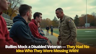 Bullies Mock a Disabled Veteran — They Had No Idea Who They Were Messing With! 💪🇺🇸