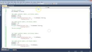 Visual Basic You do not have to Say as or ToString