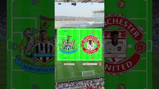 NEWCASTLE UNITED VS MANCHESTER UNITED PREDICTED LINE UPS WITH FRED AND ERIKSEN