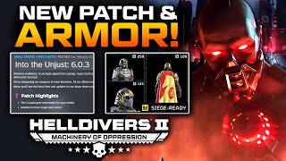 Helldivers 2 - New Patch! 1 Buff, New Mission & Bug Fixes!