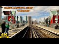 London's Docklands Light Railway || Becton To Tower Gateway - 4K TRAIN DRIVER'S VIEW