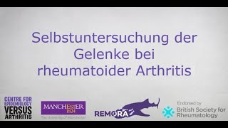 Selbstuntersuchung der Gelenke bei rheumatoider Arthritis