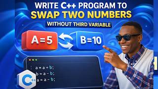 How to Swap Two Numbers Without Third Variable | Coding Trick in 1 Minute