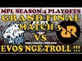 EVOS VS RRQ MATCH 3 GRAND FINAL - MPL SEASON 4 PLAYOFFS DAY 2 - MOBILE LEGENDS | GEMBOR GAMING