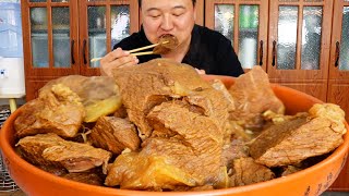 10斤牛肉，阿强做“小碗牛肉”，一口一块，辣的过瘾｜Mukbang｜吃肉表演【cram阿强】