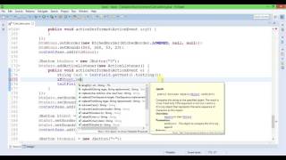 Java GUI calculator part 2
