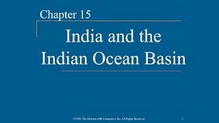 AP World History - Ch. 15 - India & The Indian Ocean Basin