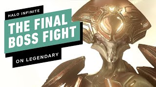 Halo Infinite Legendary Difficulty Final Boss Fight Against Harbinger [4K/60FPS]