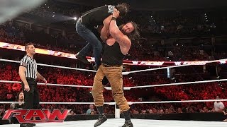 Dean Ambrose vs. Braun Strowman: Raw, Aug. 31, 2015