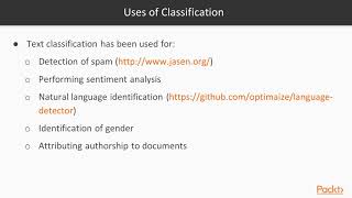 Finding Elements of Text with NLP in Java :Text Classification & Sentiment Analysis|packtpub.com