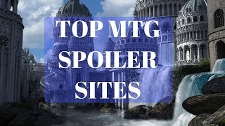Best Mtg Spoiler Sites