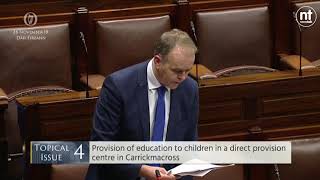 Children at Carrickmacross direct provision centre to be offered school places