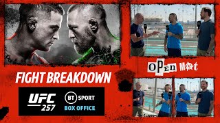 UFC 257: Poirier v McGregor 2 full fight card breakdown | Open Mat with Dan Hardy from Fight Island!