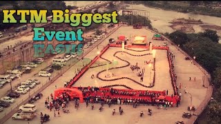 KTM Event haridwar 🔥 | KTM Haridwar 🏞️ | Track Race  🛵| Drone Shot