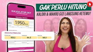 CEPET KURUS TANPA LAPAR | Tutorial Cara Menghitung Kebutuhan Kalori \u0026 Makro Gizi untuk Diet Pemula