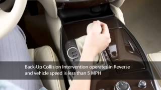 2013 Infiniti JX   Back Up Collision Intervention BCI   Yo