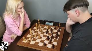 WGM M. Fominykh (2079) vs A. Kurochkin (1504). Chess Fight Night. CFN. Blitz