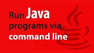 Run Java programs on the command line with arguments