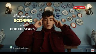 Britannia Pure Magic Choco Stars  | Scorpio