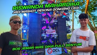 RISWANDA MAHARDIKA JADI MASKOT PESONA GONDANG LEGI BOS JEMAR MAS DIKA FULL SENYUM !!!