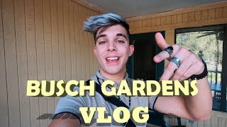 Tampa's biggest Theme Park - VLOG | BUSCH GARDENS