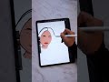 #shorts #youtubeshorts | Woman  Illustration 🌸 | #ipadpro  #characterillustration #procreate ✍🏻