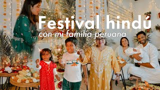 ¡Feliz año nuevo hindú! Un Diwali perfecto a lado de mi familia peruana 🪔✨ | Diwali 2024