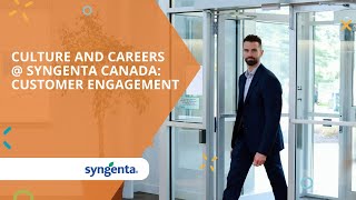 Culture and careers @ Syngenta: Customer engagement