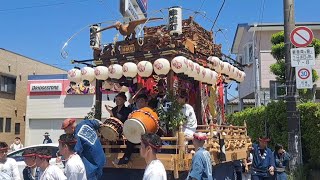 神明町 下町 山車幕修繕完成御披露目 祭礼 2023年5月4日 #11