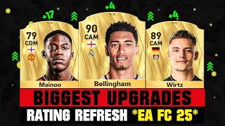 FIFA 25 | BIGGEST RATING UPGRADES (EA FC 25)! 😱🔥 ft. Bellingham, Mainoo, Wirtz…