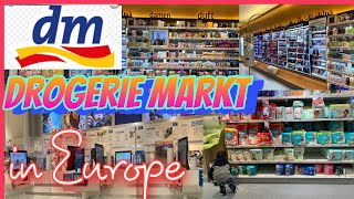 dm DROGERIE MARKT | DRUG STORE IN EUROPE #themerkelsfamily #familyvlog #dm #drugstore #travelvlog