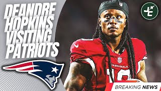 REPORT: DeAndre Hopkins Visiting The New England Patriots | AFC East Arms Race Continues