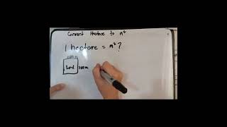 ♥️HOW TO CONVERT HECTARE TO SQUARE METERS?♥️ #maths #education #areaunit