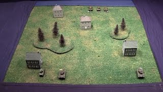 T.G.'s Tanks WWII Skirmish Game Battle Report #1