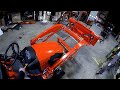 final assembly footage for a la344 /  front end loader