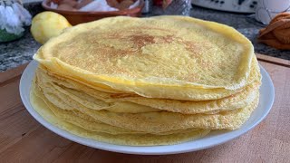 Filloas receta tradicional gallega