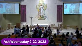 Ash Wednesday 2/22/2023