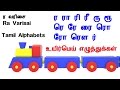 Uyir Mei Ezhutukkal (Ra Varisai) | உயிர்மெய் எழுத்துக்கள் (ர  வரிசை )