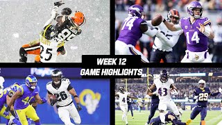 Every Week 12 Game Highlight!