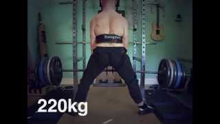 220kg Sumo Deadlift - Triple BW