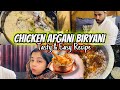 Chicken Afgani Biryani Recipe❤️| Tasty And Creamy Biryani| Easy Recipe